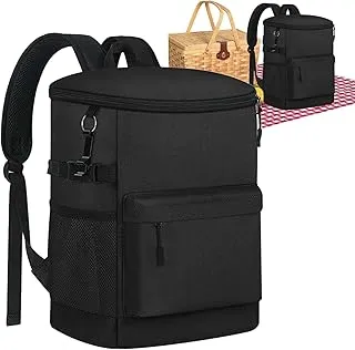 Sac à dos isotherme - Sac isotherme - Sac de voyage - Anti-fuite - Caisse à glace légère et imperméable pour hommes et femmes - Randonnée, camping, barbecue