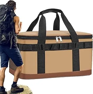 Sac Isotherme, Glacière Isotherme Portative, Caisse Portative pour Glace pour Pêche Extérieur Voiture Travail Voyage Routier Pique-Nique Plage Piscine Golf Camion